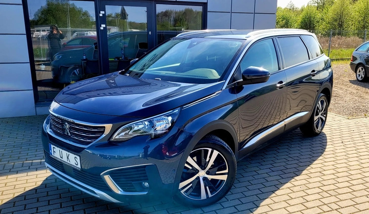 Peugeot 5008 cena 69999 przebieg: 134000, rok produkcji 2019 z Świętochłowice małe 631